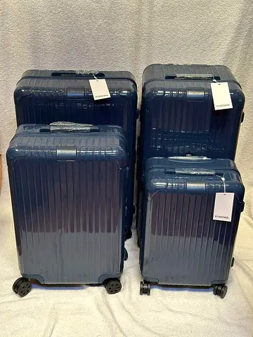 Essential luggage blue full set