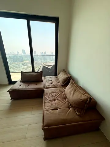 Modular Sofa - Brown Vintage Style