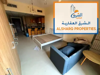 استوديو للإيجار السنوي – تاور C، النعيمية 1 | فرش مجاني + باركن خاص