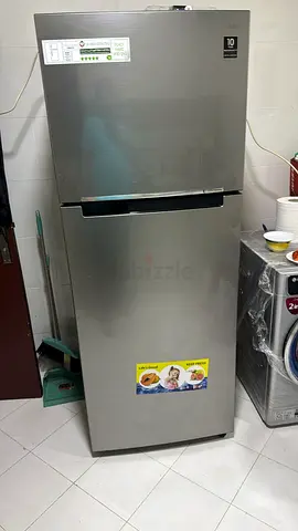 Samsung Silver Top-Freezer Refrigerator - 10 Year Compressor Warranty, Good Condition