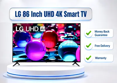 LG 86 Inch UHD 4K Smart TV with α7 AI Processor Gen8 | 86UA7500