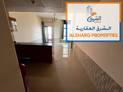 استديو مع باركين خاص _ بلكونه اطلاله مفتوحه _ مطبخ امريكي مودرن _ بسعر مميز جدا _موقع حيوي وخدمي علي مخرج طريق الشيخ محمد بن ذايد