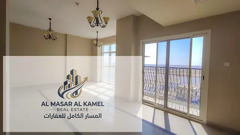 غرفتين وصالة للإيجار السنوي في مدينة تلال الشارقة | بلكونة | تكييف مجاني على المالك | باركن مجاني | صيانة مجانية | تشطيب ممتاز | 4 دفعات