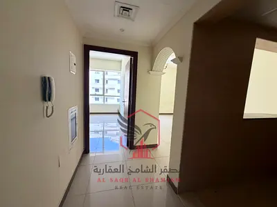جيم وشهر مجانا، غرفة وصالة بمطبخ أمريكي وإطلالة مفتوحة، غرفة ماستر، مسجد داخل التاور، حمامان، سداد 4 شيكات، تاور عائلي قرب مخرج دبي