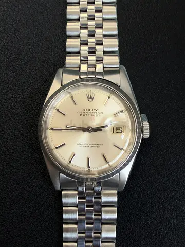 Rolex Datejust 1603 Silver Pie-Pan Dial 36mm Jubilee – Circa 1970s