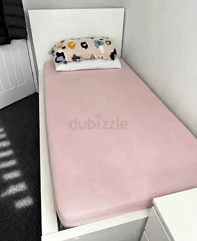 Ikea Single Bed with Mattress Available in Perfect Condition