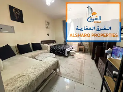 للإيجار الشهري – استديو مفروش أول ساكن في الجرف 2 | شامل جميع الفواتير