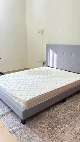 HOMEBOX Movo Kulltorp Smart Upholstered Queensize Bed