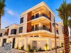 Own a corner villa with 7 master bedrooms, price includes electricity, water, and air conditioning. 