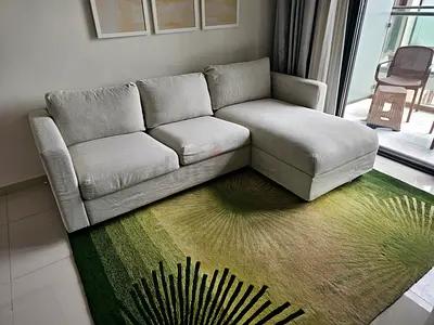 Selling in excellent Condition IKEÀ Vimle L Shape Sofa Beige with storage