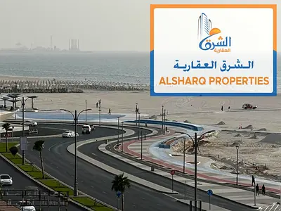شقة غرفتين وصالة للإيجار السنوي على كورنيش عجمان – أول صف على البحر، بأفضل الأسعار.