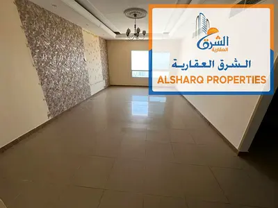 Two master bedrooms, balcony, large area, master maid's room, 3 bathrooms, central air conditioning, easy access to Sharjah and Dubai.