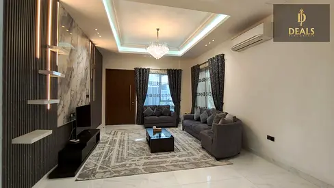 **Spacious 5-Bedroom Corner Villa for Annual Rent in Al Yasmeen**