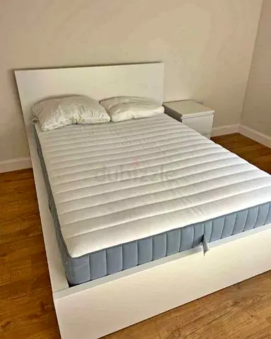 Ikea Queen Size Bed with Mattress Available in Perfect Condition