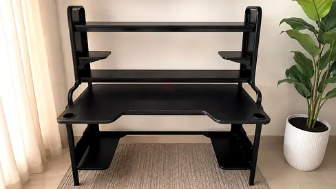 IKEA FREDDE Gaming / Computer Desk – Black