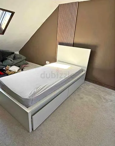 Ikea Single Bed with Mattress Available in Perfect Condition