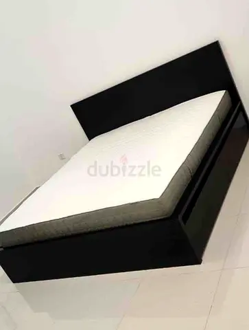 Ikea Malm bed with mattress king size
