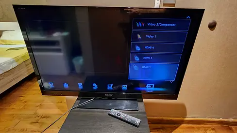 Sony 46-inch LED backlit LCD TV with Remote - Good Working Condition