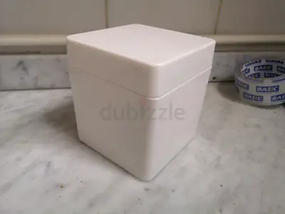 TCM - White Acrylic Organiser with lid