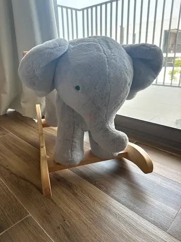Pottery barn rocking elephant