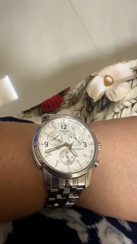 Tissot Chronograph Stainless Steel Women Watch - Good Condition