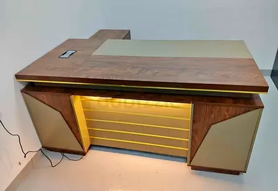 Brand New Executive L Shape Table For Sale
