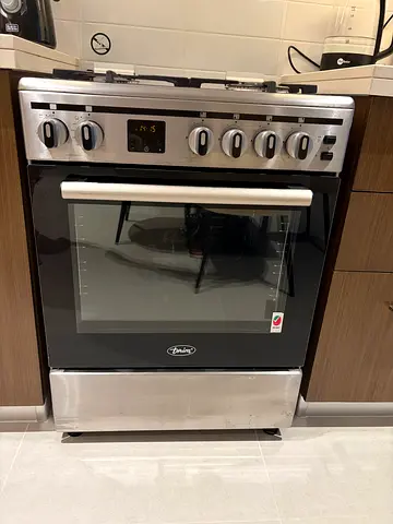Gas Cooker & Oven (Stainless Steel - 60x80 cm)