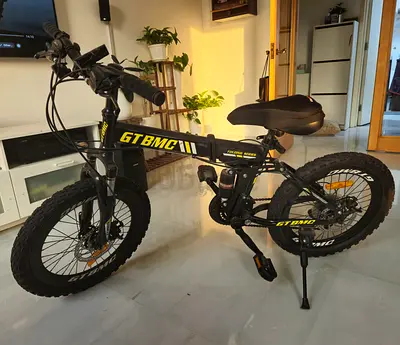 GT-BMC Folding Mountain Bike – Excellent Condition – AED 450  GT-BMC folding mountain bike for sale