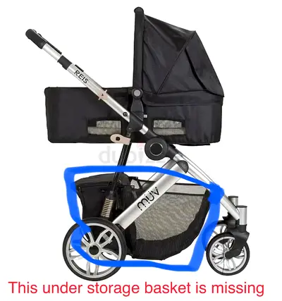 Babytrend Reis Stroller with bassinet