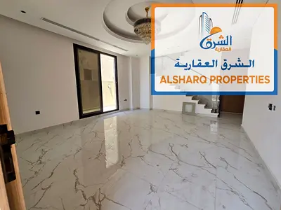 Villa for annual rent in Al Bahia - Ajman, brand new, first occupant, with luxurious finishing and high quality.