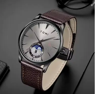 Mens Leather Watch