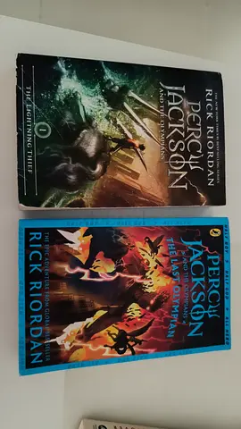 2 Percy Jackson series - The Lightning Thief & The Last Olympian (Rick Riordan)