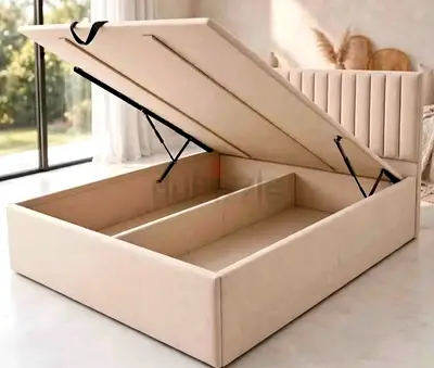 Hydraulic Storage Queen Bed Frame Available
