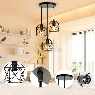 Industrial Black Pendant Lights Farmhouse Light