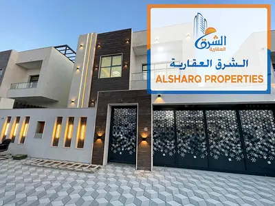 للإيجار السنوي – فيلا مفروشة بالكامل في الياسمين – عجمان 5 غرف نوم | مجلس | صالة | غرفة خادمة | جاهزة للسكن