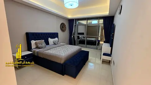 برج جديد, شقه غرفه وصاله مفروشه بالكامل مع مطبخ مجهز بأحدث الأجهزه, ببلكونه اطلاله بحريه | شامل جميع الفواتير والإنترنت مع جيم, مسبح, باركينج خاص