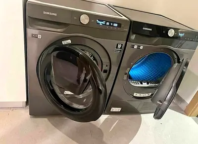 Samsung front-load washer and dryer set - excellent condition