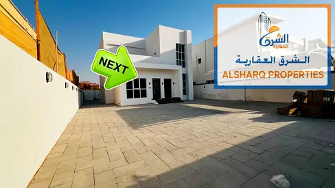 للإيجار السنوي | فيلا 4 غرف ماستر مع مجلس وصالة وغرفة خادمة | الروضة 2 – عجمان فيلا بمساحة واسعة وتقسيمات ممتازة، تضم 4 غرف ماستر، مجلس، صالة كبيرة، غ