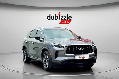 AED 1976/month | 2023 Infiniti QX60  | GCC Specs | Ref#509227