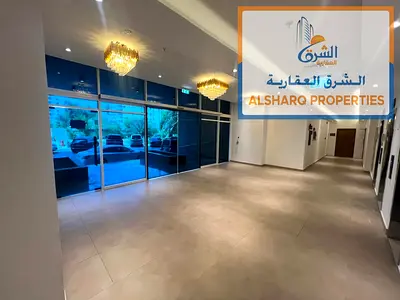 بنايه جديده اول ساكن مع باركن غاز مركزي تكييف مركزي شهر فري موقع مميز صف اول كورنيش