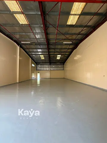 Premium 3,200 Sq. Ft. Insulated Warehouse | 30 kW Power | Ready to Move | Corner Unit | DIP 1