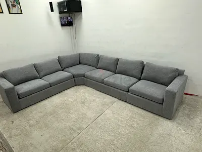 As perfect condition crate&barrel corner sofa