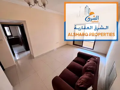 شقة غرفة وصالة في الروضة 1 ببلكونة وإطلالة مفتوحة وغرفة ماستر