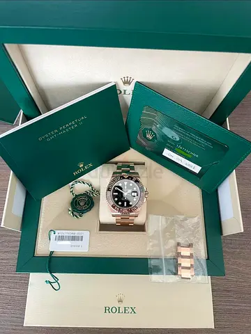 Rolex Full Rose Gold GMT Root Beer 2021