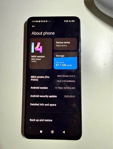 Poco x3 Pro