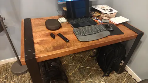Solid wood desk for sale