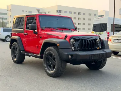 Well Maintained Wrangler Sport 2017 4x4 | GCC Specs accident free fully loaded 100% bank loan also