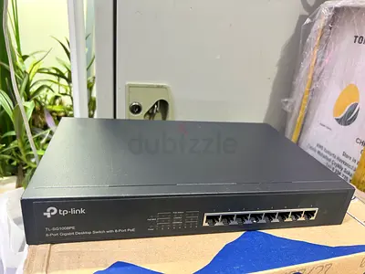 Tplink 8-Port Gigabit Desktop Switch with 8-Port PoE TL-SG1008PE