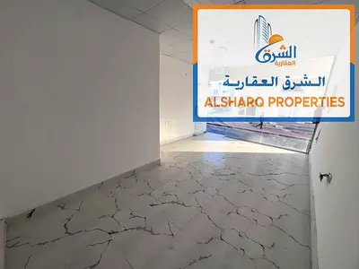 First lease available Shop for annual rent Al Rashidiya 1 Near Al Mina Street and Fish Market Large area 25,000 SAR annually 4 installments