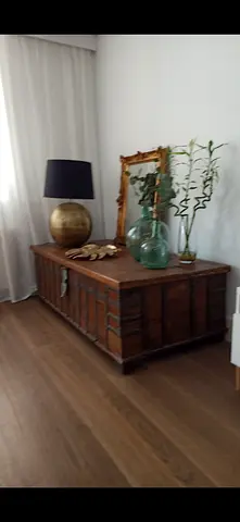 Solid Wooden Vintage Trunk / Coffee Table with Storage 171x84x57 cm